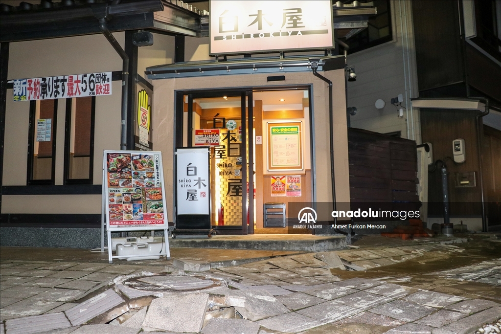 Japonya'nın batısında İşikawa'daki depremlerde 48 kişi öldü