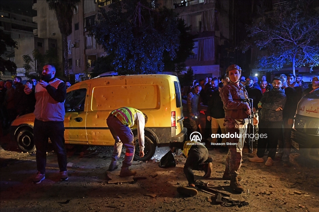 İsrail'in, Hamas'ın Beyrut'taki ofisine düzenlediği saldırıda 6 kişi öldü