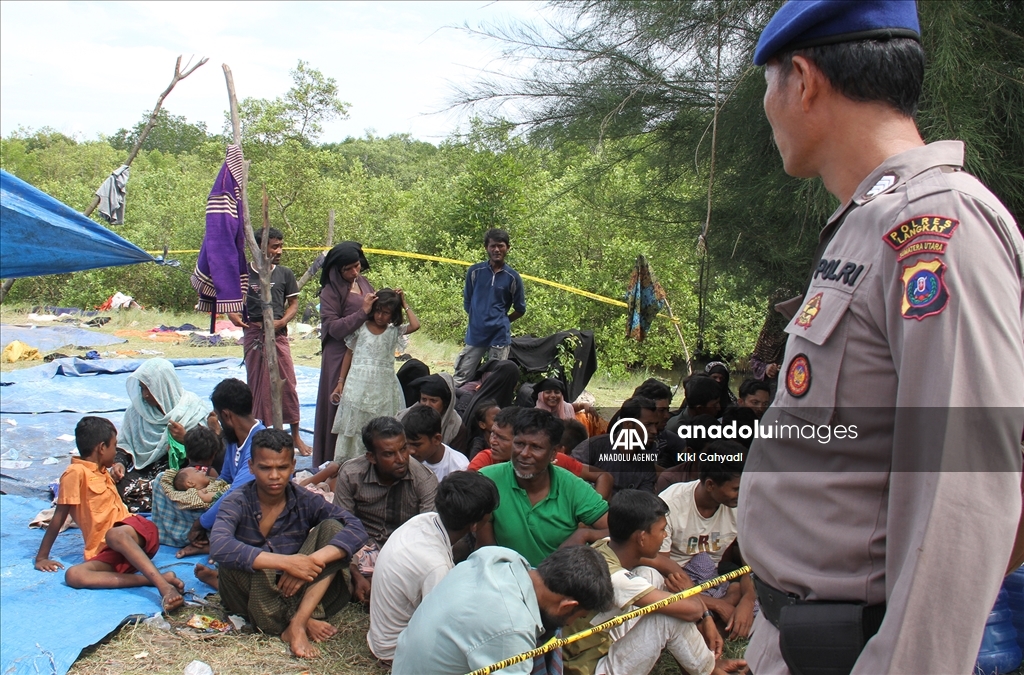 Rohingya refugees stranded in Indonesia