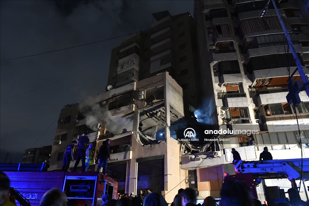 İsrail'in, Hamas'ın Beyrut'taki ofisine düzenlediği saldırıda 6 kişi öldü
