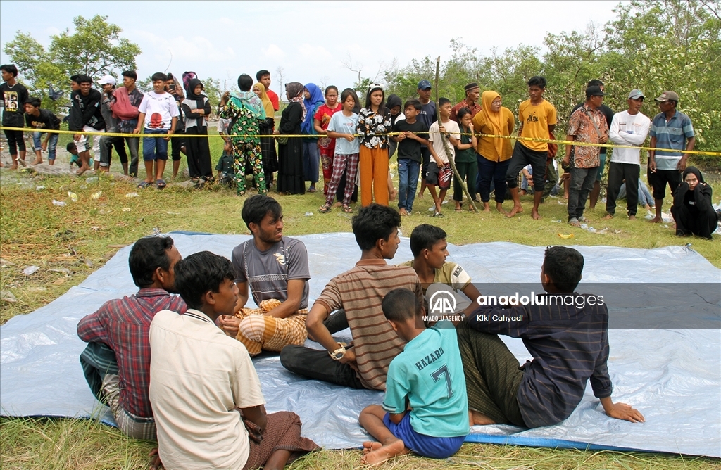 Rohingya refugees stranded in Indonesia