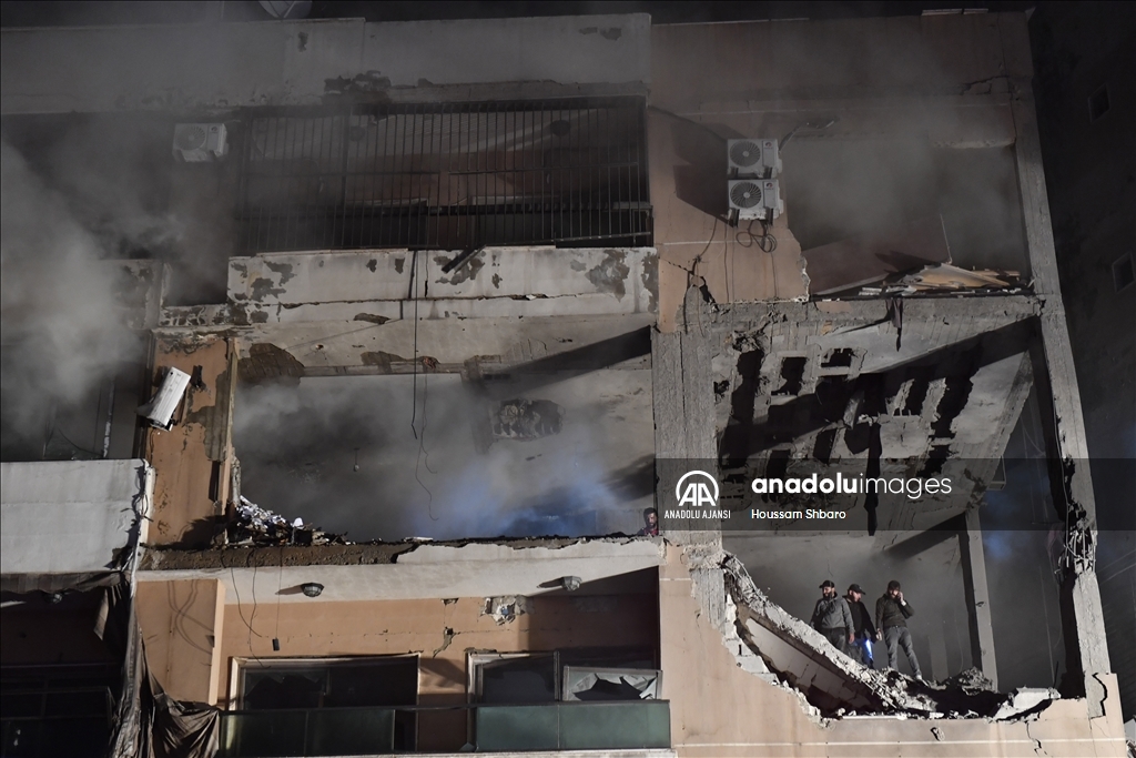 İsrail'in, Hamas'ın Beyrut'taki ofisine düzenlediği saldırıda 6 kişi öldü