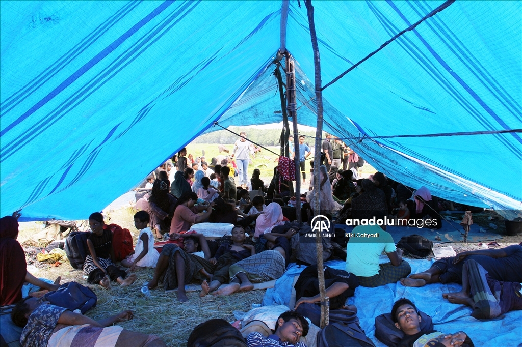 Rohingya refugees stranded in Indonesia