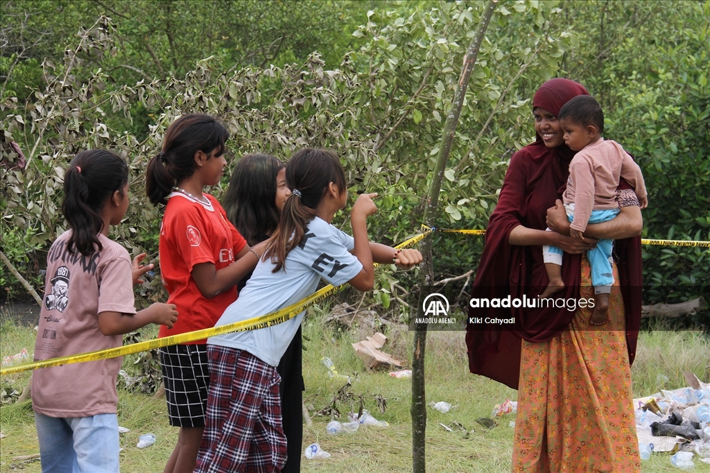 Rohingya refugees stranded in Indonesia