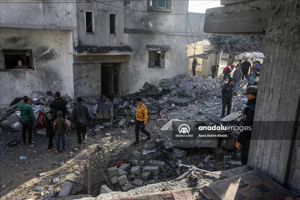 İsrail ordusunun Gazze Şeridi’ne yönelik saldırıları devam ediyor