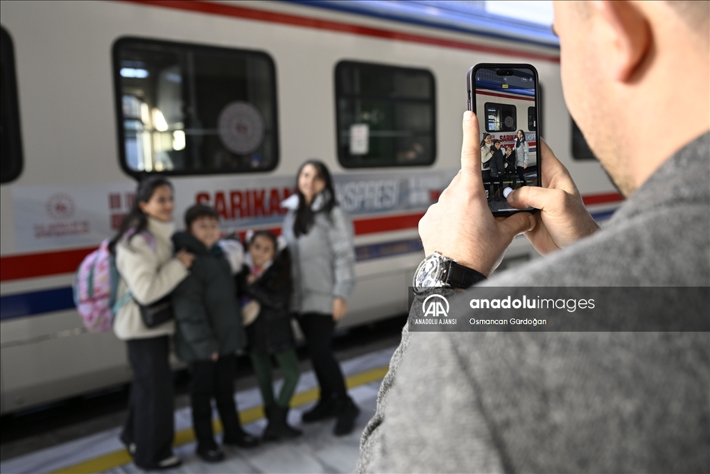 Sarıkamış Ekspresi, Sarıkamış Şehitleri için Ankara'dan hareket etti