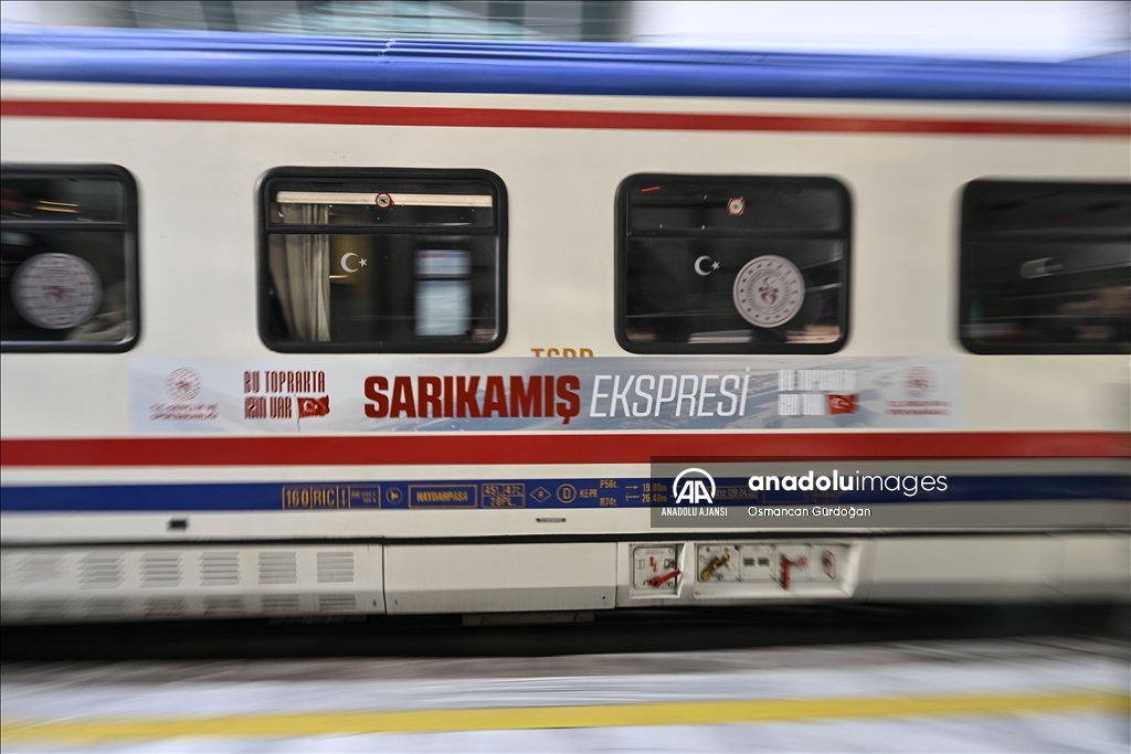 Sarıkamış Ekspresi, Sarıkamış Şehitleri için Ankara'dan hareket etti