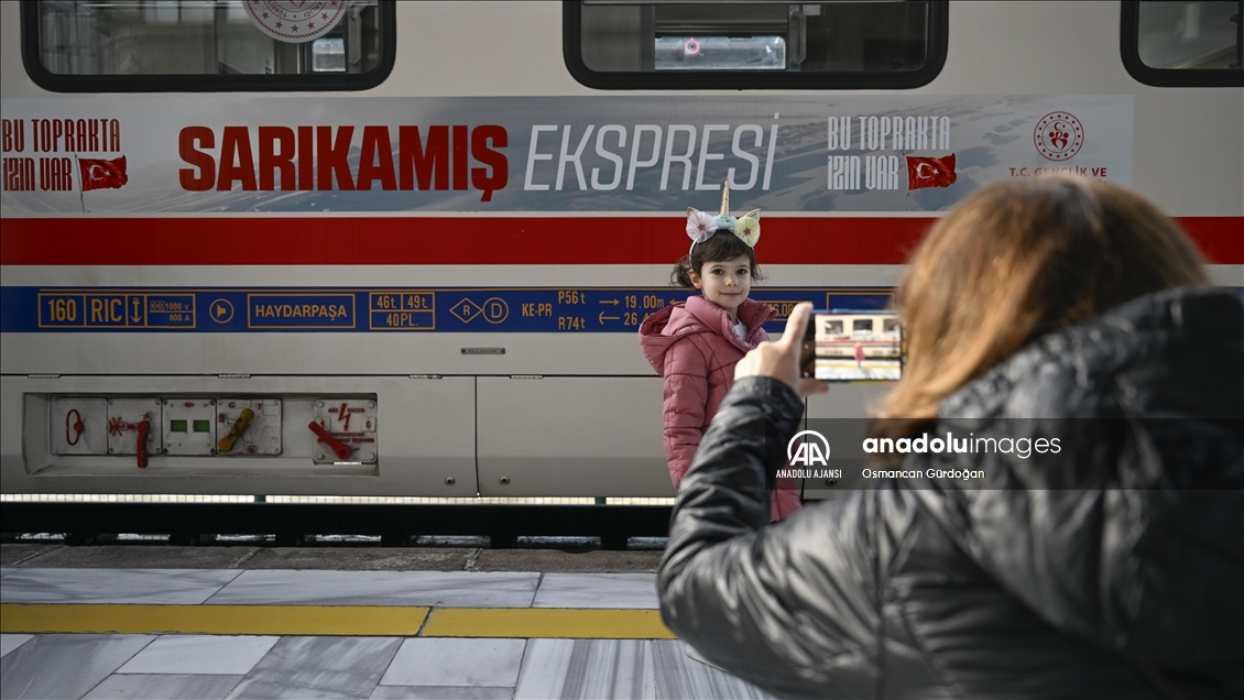 Sarıkamış Ekspresi, Sarıkamış Şehitleri için Ankara'dan hareket etti