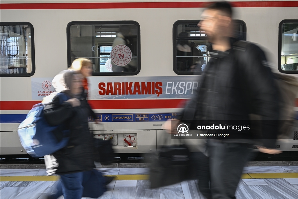 Sarıkamış Ekspresi, Sarıkamış Şehitleri için Ankara'dan hareket etti