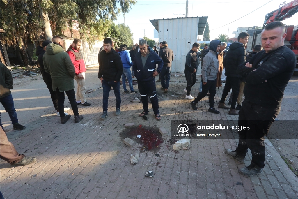İsrail'in Cenin'de İHA ile düzenlediği saldırıda 6 Filistinli öldü