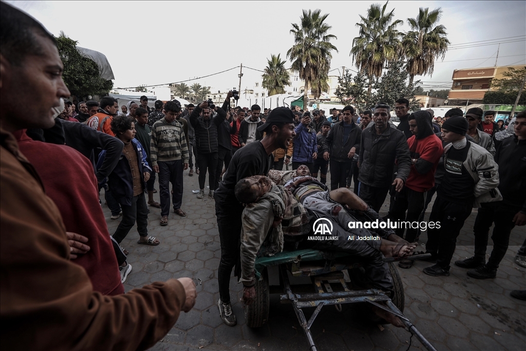 İsrail ordusunun Gazze Şeridi’ne yönelik saldırıları devam ediyor