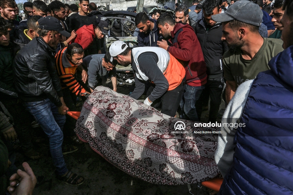 İsrail ordusunun Gazze Şeridi’ne yönelik saldırıları devam ediyor
