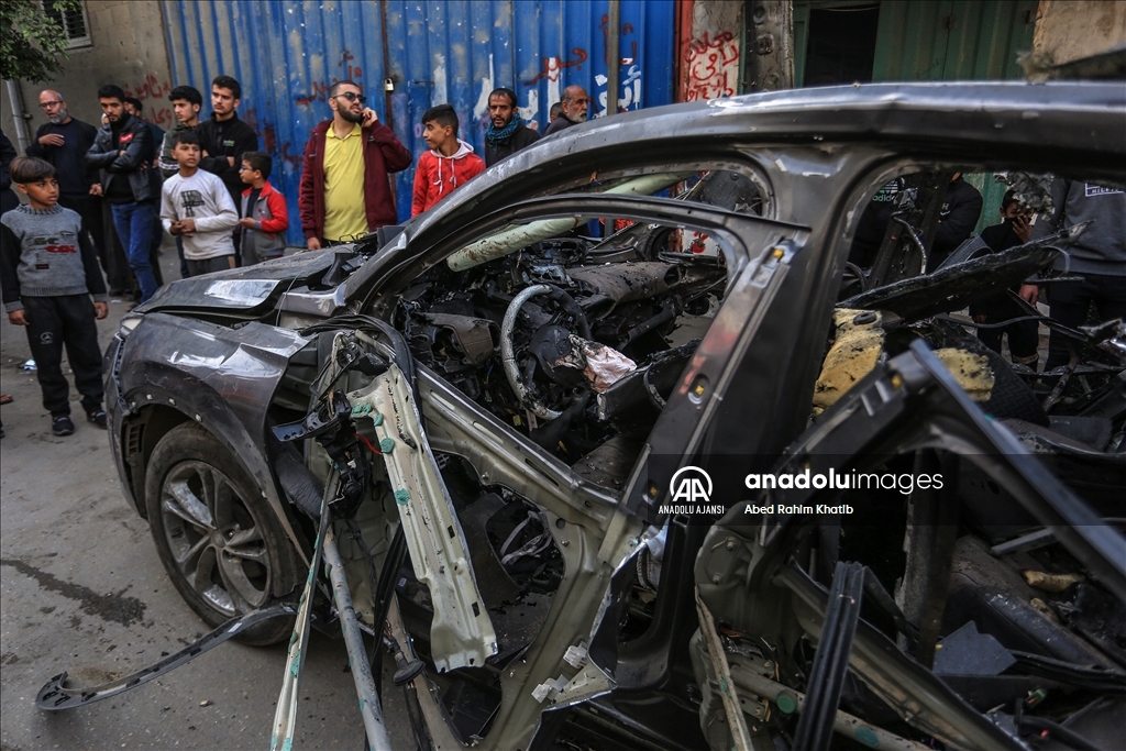 İsrail ordusunun Gazze Şeridi’ne yönelik saldırıları devam ediyor