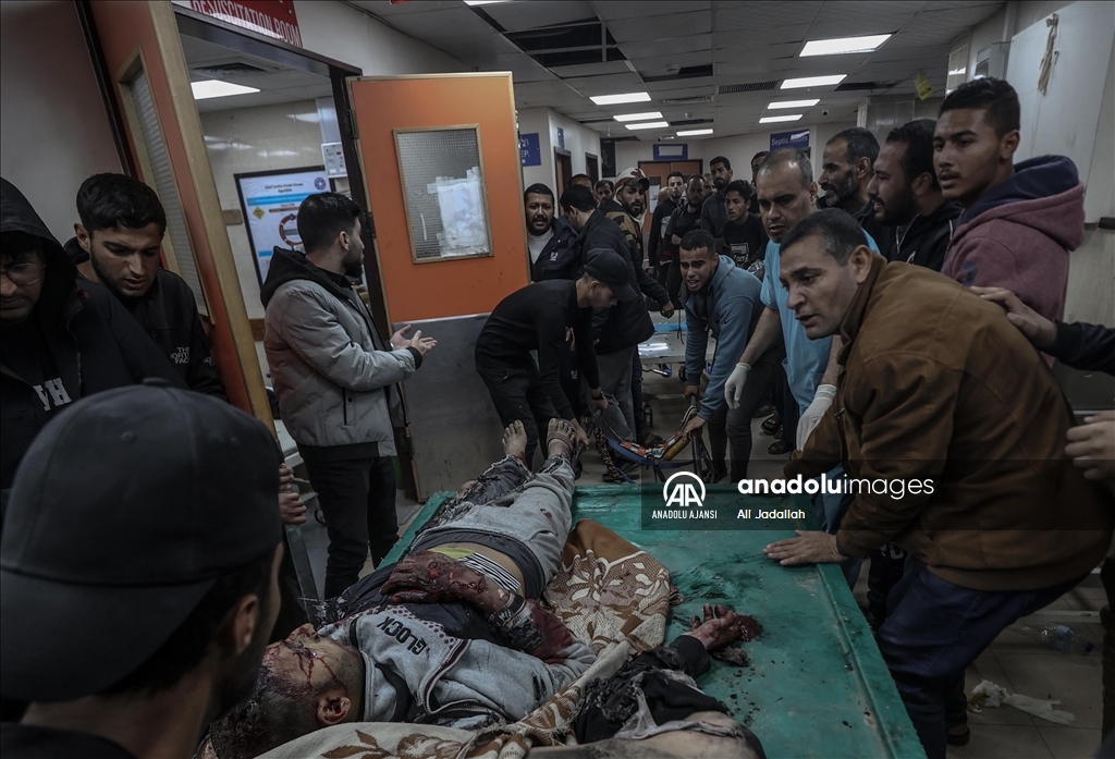 İsrail ordusunun Gazze Şeridi’ne yönelik saldırıları devam ediyor