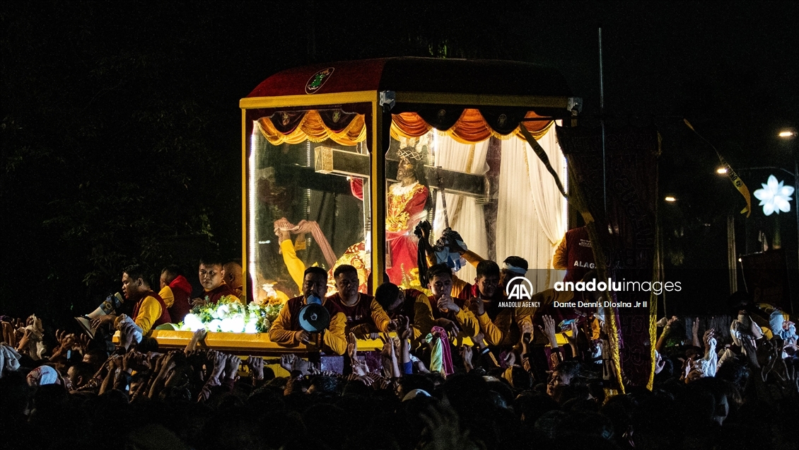 Annual celebration of the Feast of the Black Nazarene in Philippines