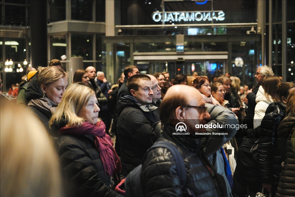 Helsinki'de seçim fuarı ile vatandaşlar başkan adayları ile görüştü
