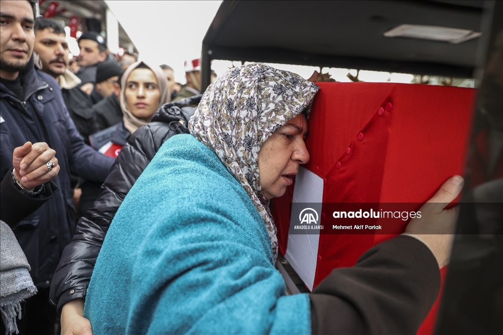 Şehit Uzman Çavuş Gün, Gaziantep'te son yolculuğuna uğurlandı