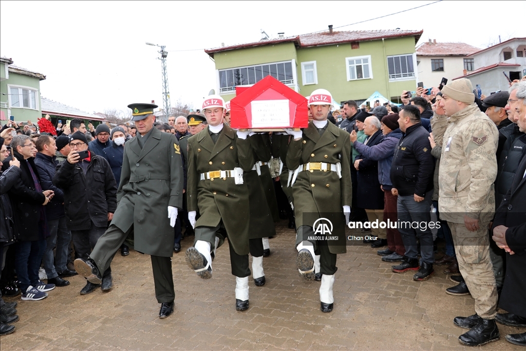 Şehit Piyade Uzman Çavuş Samet Aslan, Amasya'da son yolculuğuna uğurlandı