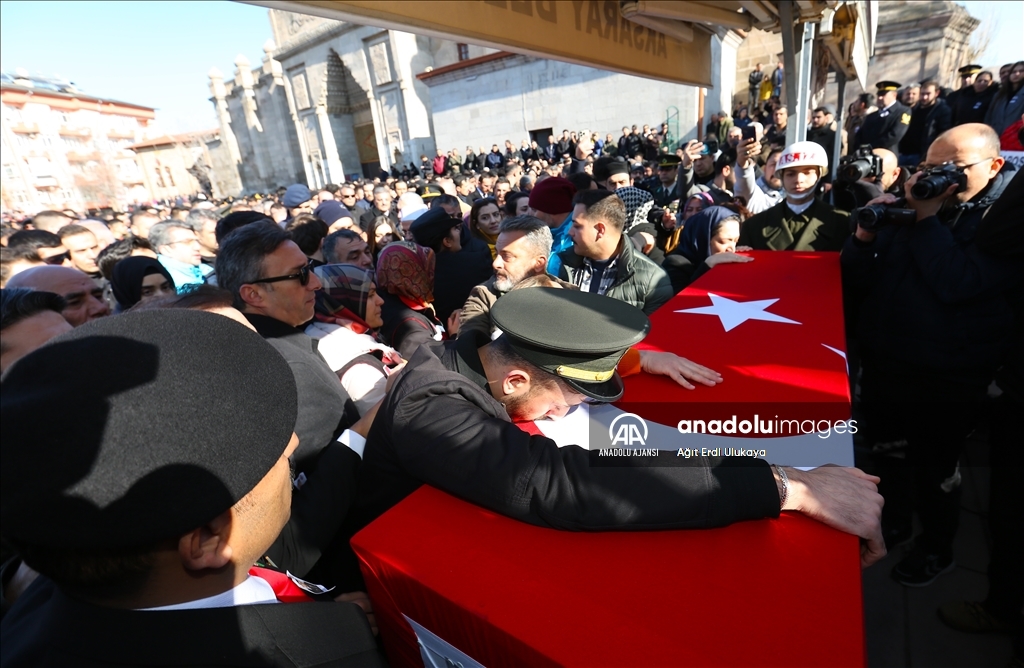 Şehit Piyade Üsteğmen Gökhan Delen, Aksaray'da son yolculuğuna uğurlandı