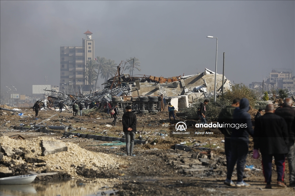 İsrail ordusunun Gazze Şeridi’ne yönelik saldırıları devam ediyor