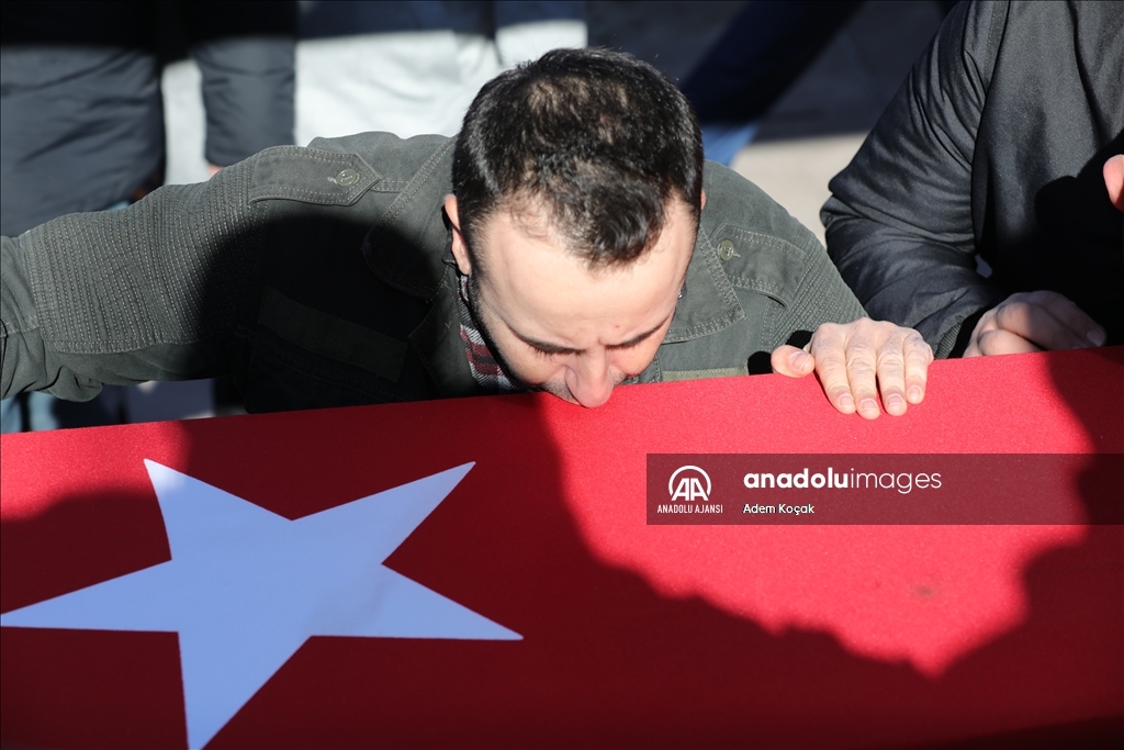 Şehit Piyade Üsteğmen Gökhan Delen, Aksaray'da son yolculuğuna uğurlandı