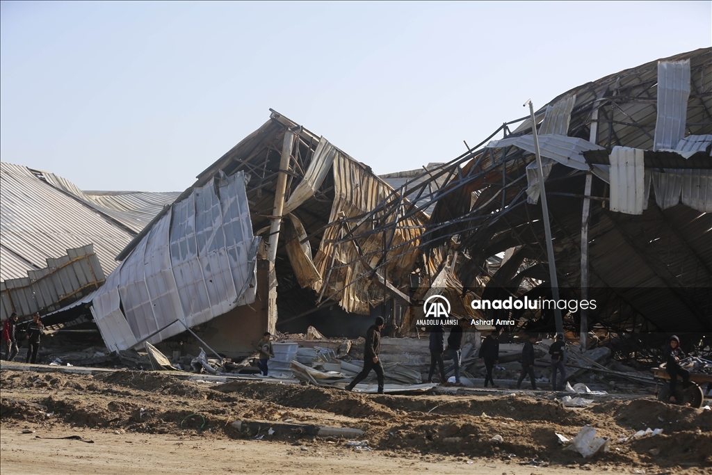 İsrail ordusunun Gazze Şeridi’ne yönelik saldırıları devam ediyor