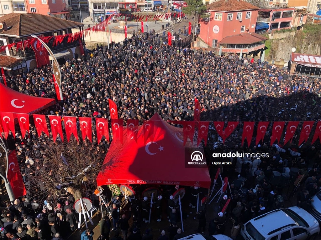 Şehit İstihkam Sözleşmeli Er Murat Atar, son yolculuğuna uğurlandı