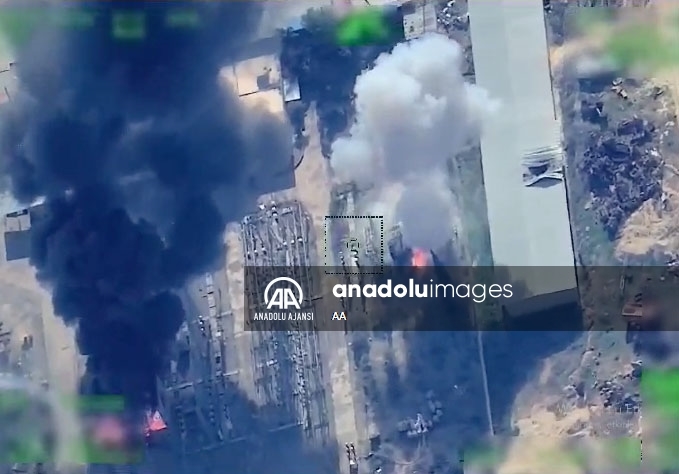MİT, Suriye'de, PKK/YPG'ye ait terör amaçlı kullanılan 23 hedefi imha etti