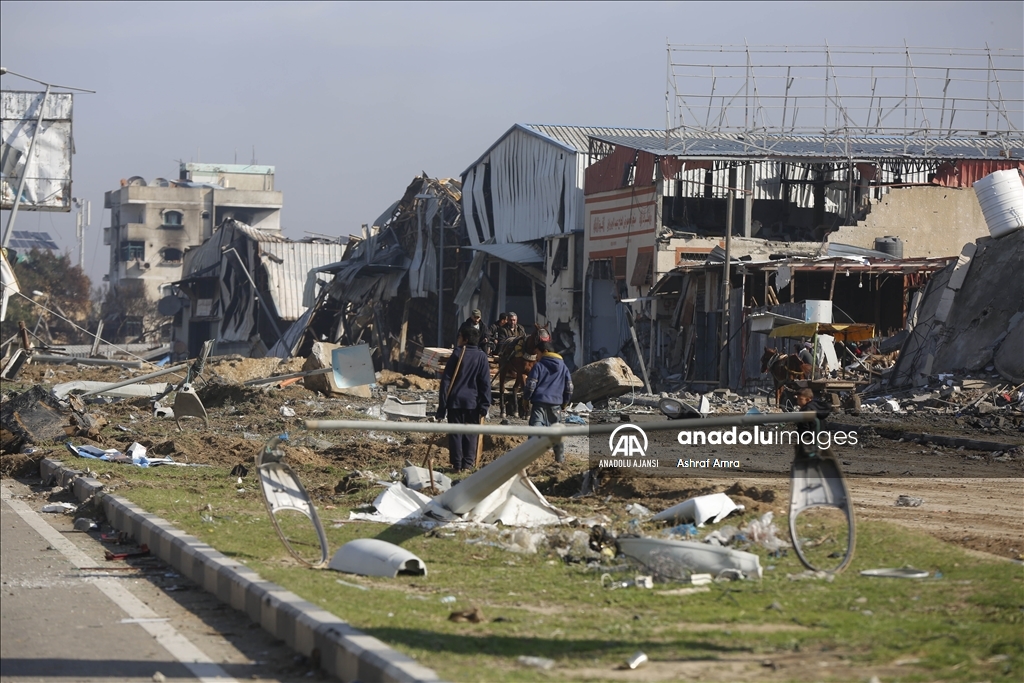 İsrail ordusunun Gazze Şeridi’ne yönelik saldırıları devam ediyor