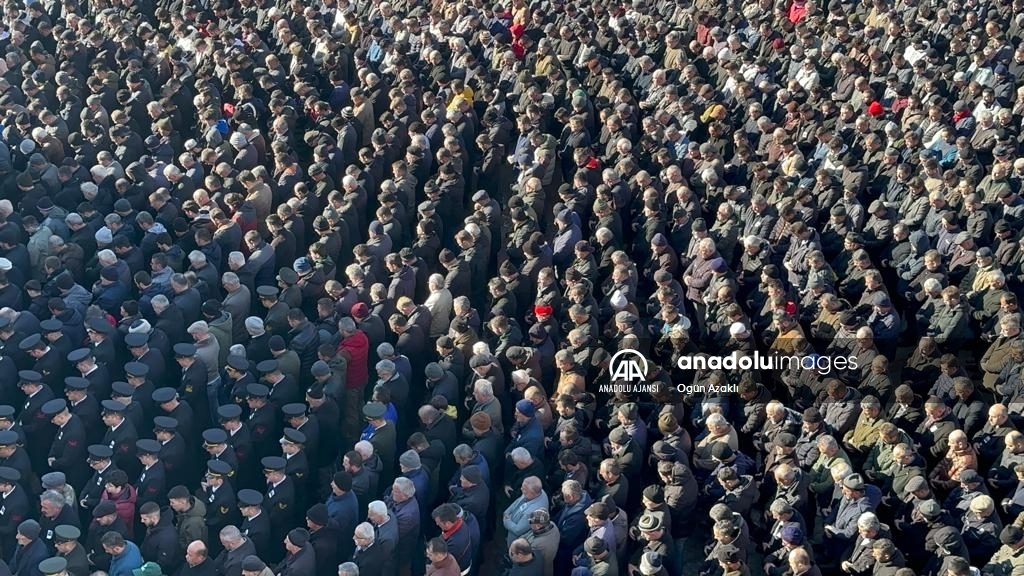 Şehit İstihkam Sözleşmeli Er Murat Atar, son yolculuğuna uğurlandı