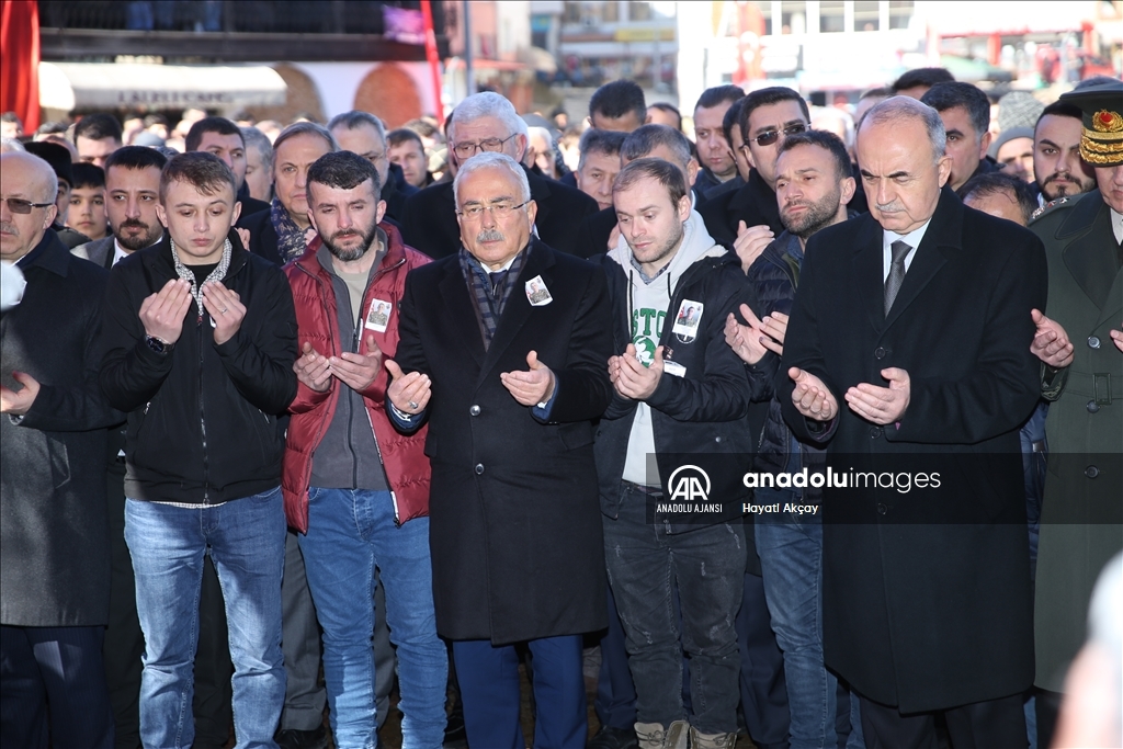 Şehit İstihkam Sözleşmeli Er Murat Atar, son yolculuğuna uğurlandı