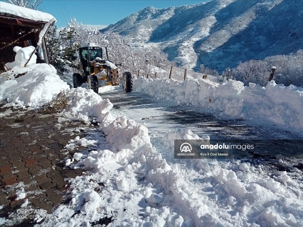 Doğu Karadeniz'de 4 ilde 307 yerleşim yerinde ulaşım sağlanamıyor