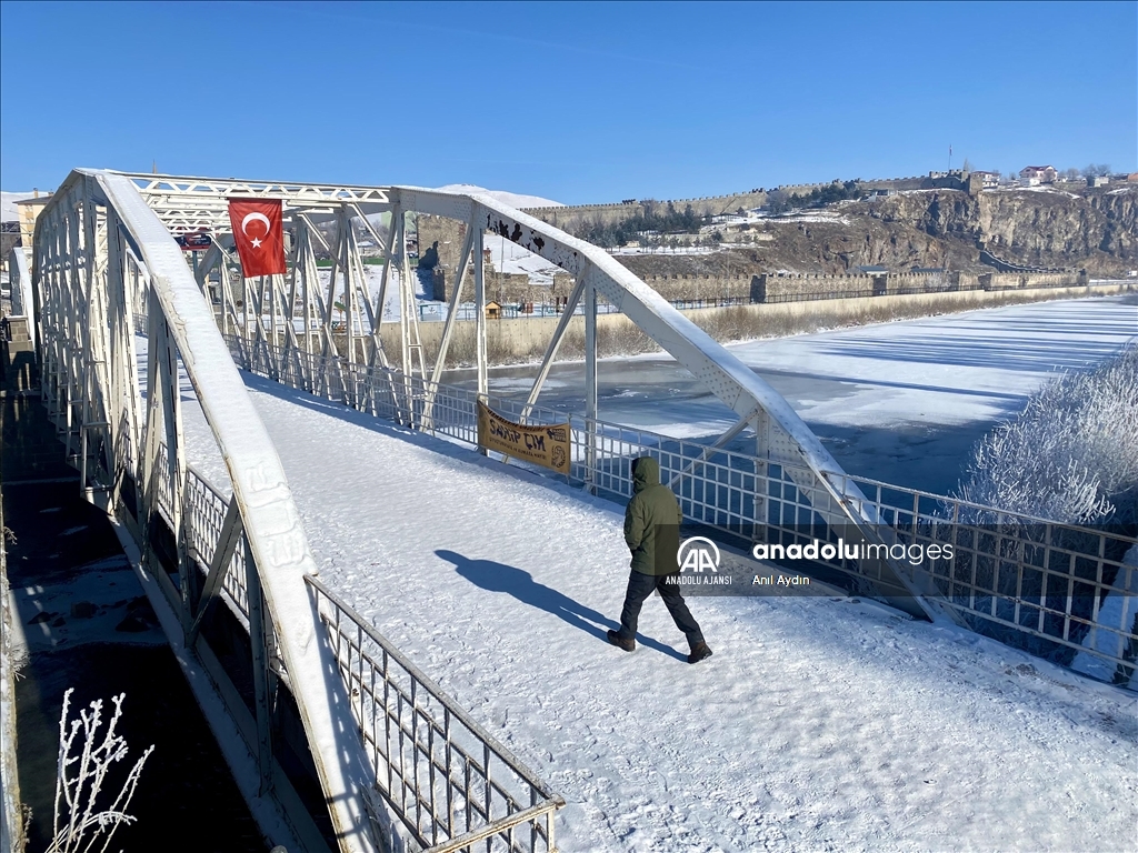 Ardahan'da soğuk hava etkili oluyor