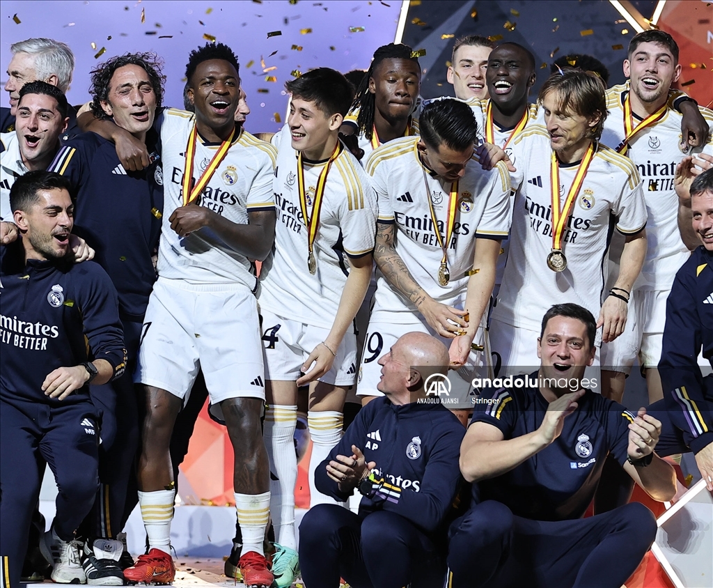 İspanya Süper Kupası, Barcelona'yı 4-1 yenen Real Madrid'in oldu