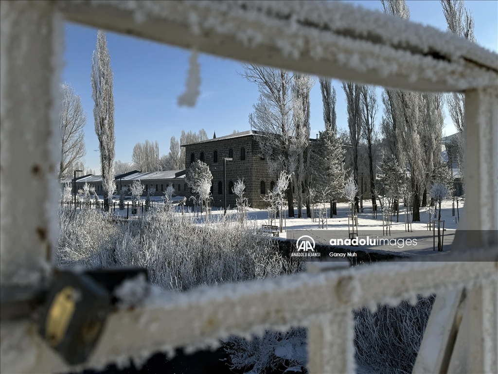 Ardahan'da soğuk hava etkili oluyor