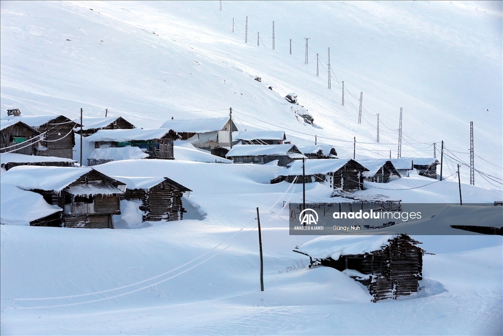 Ardahan'da soğuk hava etkili oluyor