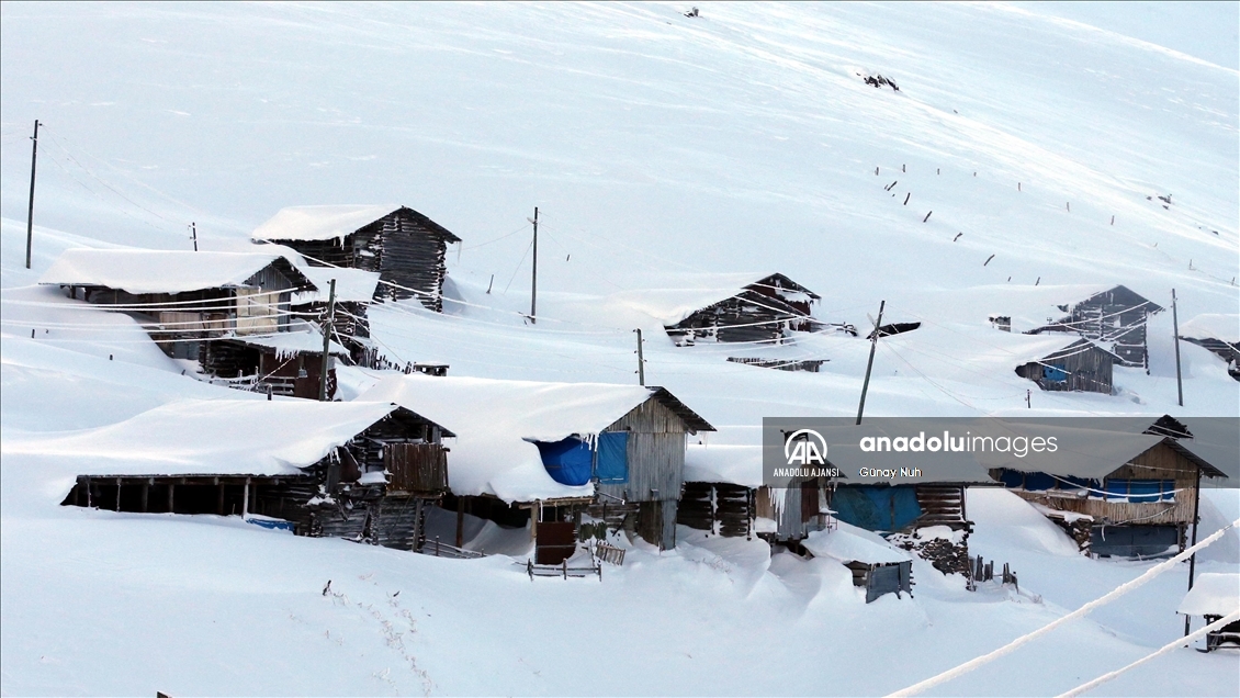 Ardahan'da soğuk hava etkili oluyor