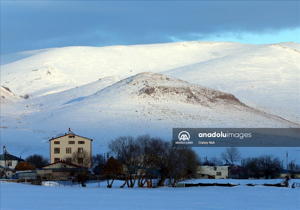 Ardahan'da soğuk hava etkili oluyor