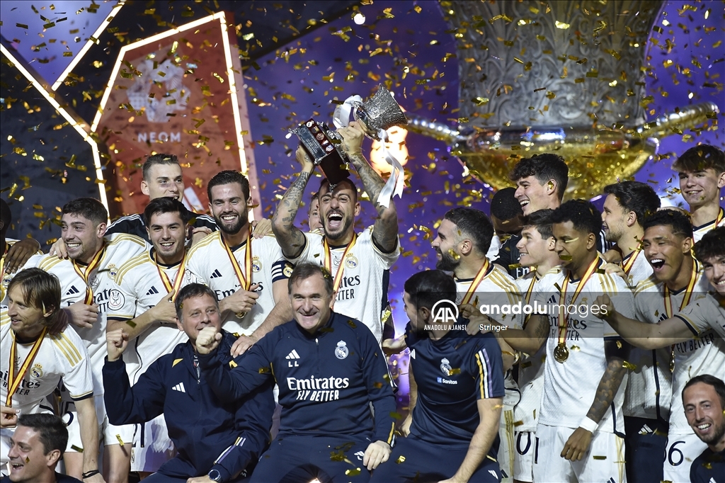 İspanya Süper Kupası, Barcelona'yı 4-1 yenen Real Madrid'in oldu