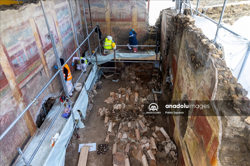 Antik Roma Kenti Pompeii'deki kazılar yeni keşifler sunuyor