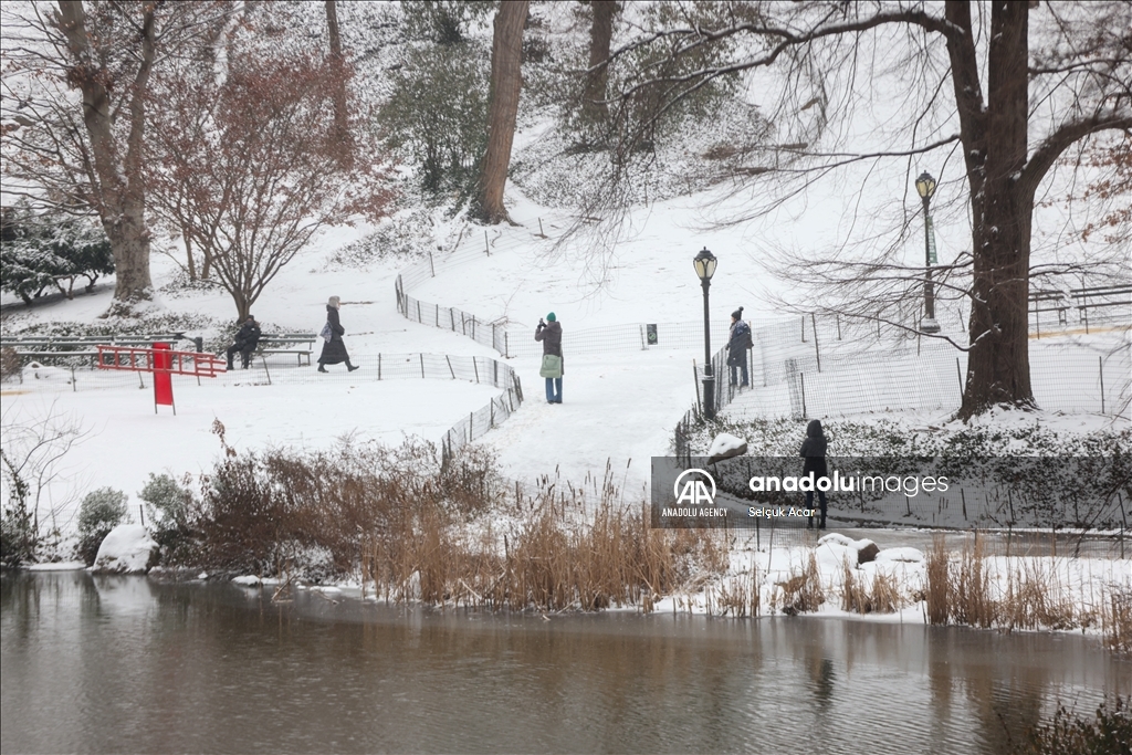 New York City receives heaviest snowfall in two years
