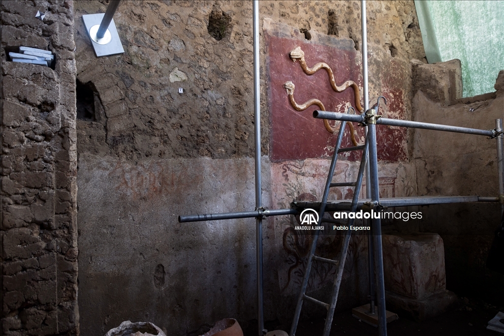 Antik Roma Kenti Pompeii'deki kazılar yeni keşifler sunuyor