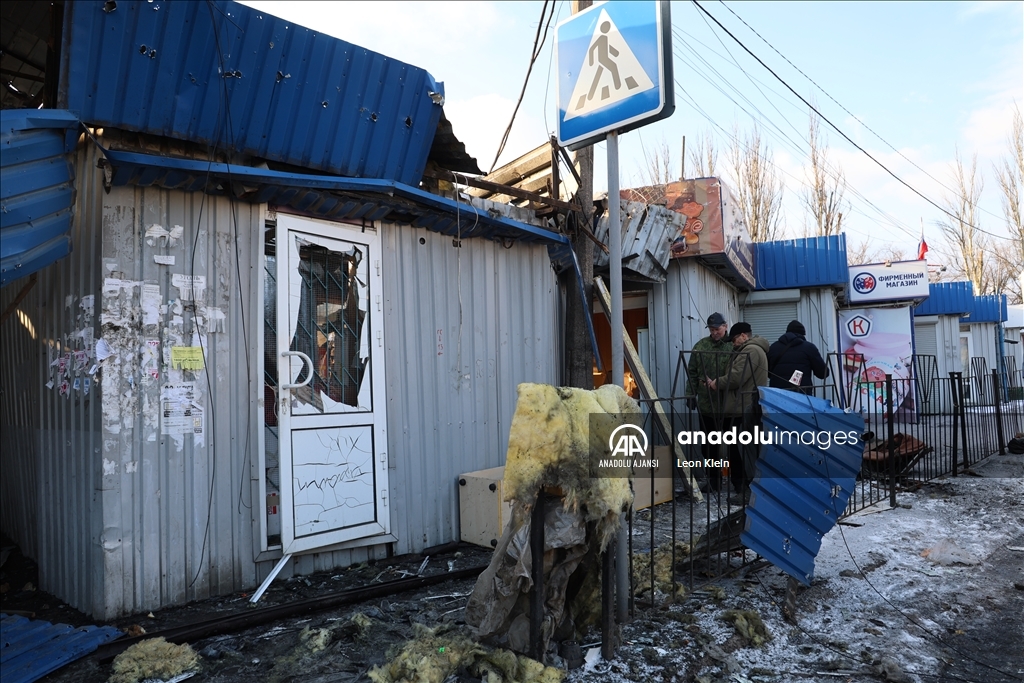 Rusya'nın ilhak ettiği Donetsk'e Ukrayna ordusunca düzenlenen saldırıda 25 kişi öldü