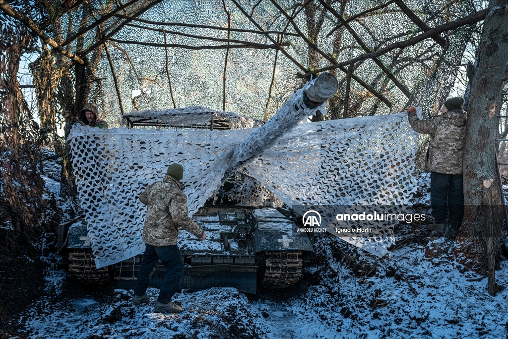 Military mobility of Ukrainian soldiers in the direction of Bakhmut