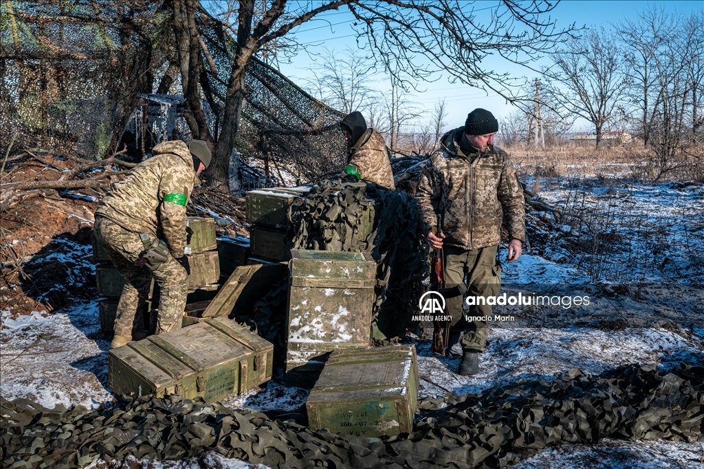 Military mobility of Ukrainian soldiers in the direction of Bakhmut
