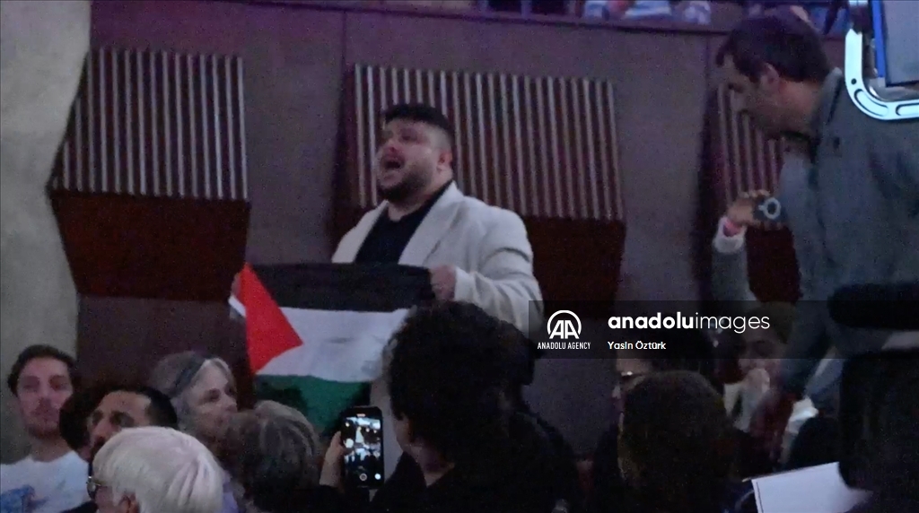 Pro-Palestine protesters interrupt Biden over a dozen times at campaign rally