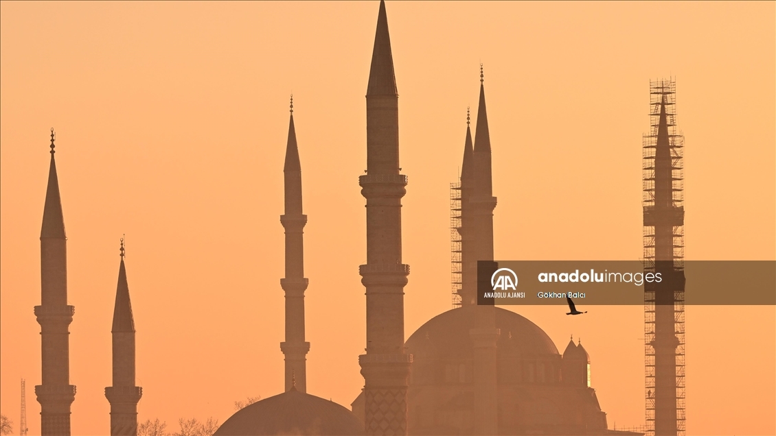 Edirne'de gün doğumu