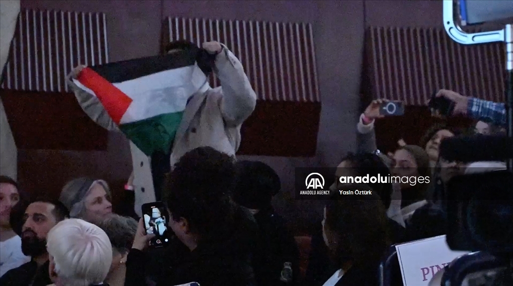 Pro-Palestine protesters interrupt Biden over a dozen times at campaign rally