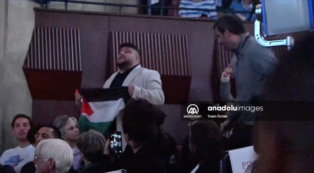 Pro-Palestine protesters interrupt Biden over a dozen times at campaign rally