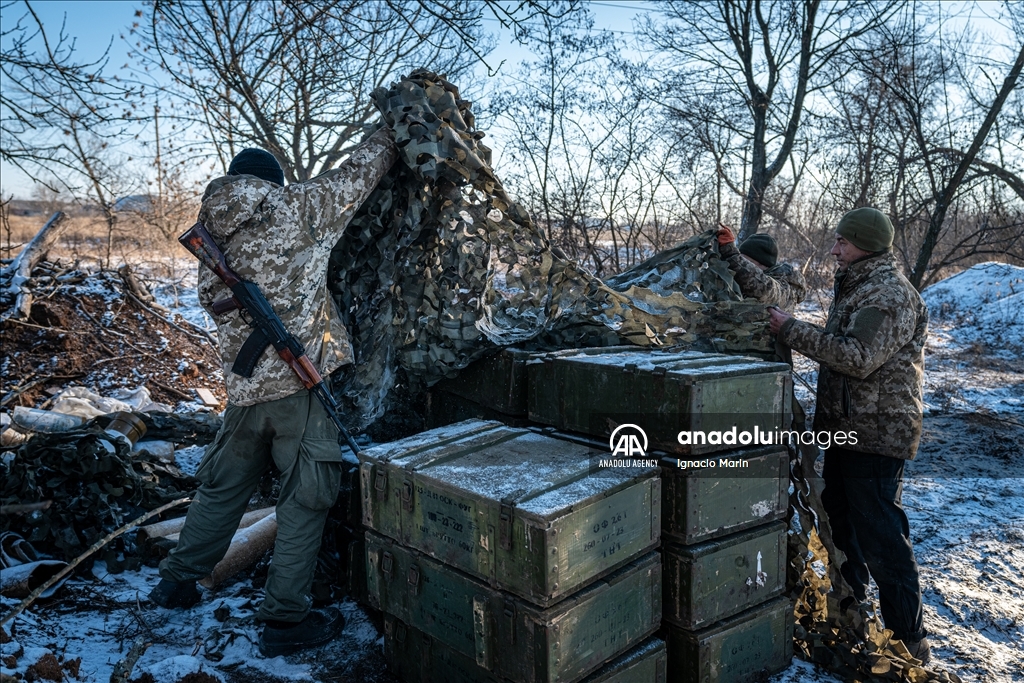 Military mobility of Ukrainian soldiers in the direction of Bakhmut